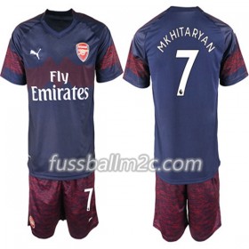 Fußballtrikots Arsenal Henrikh Mkhitaryan 7 Kinder Auswärts Trikotsatz 2018-2019